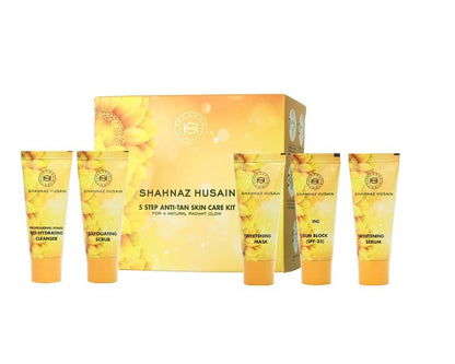 Shahnaz Husain 5 Step Anti-Tan Skin Care Kit 50g