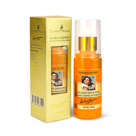 Shahnaz Husain 24 Carat Gold Plus Anti-Age Exfoliating Scrub