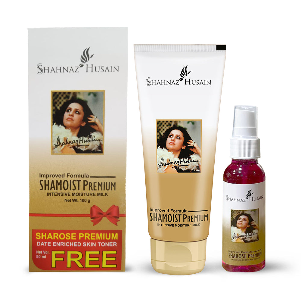 Shahnaz Husain Shamoist Premium -100g free Sharose Premium 50ml