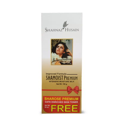 Shahnaz Husain Shamoist Premium -100g free Sharose Premium 50ml