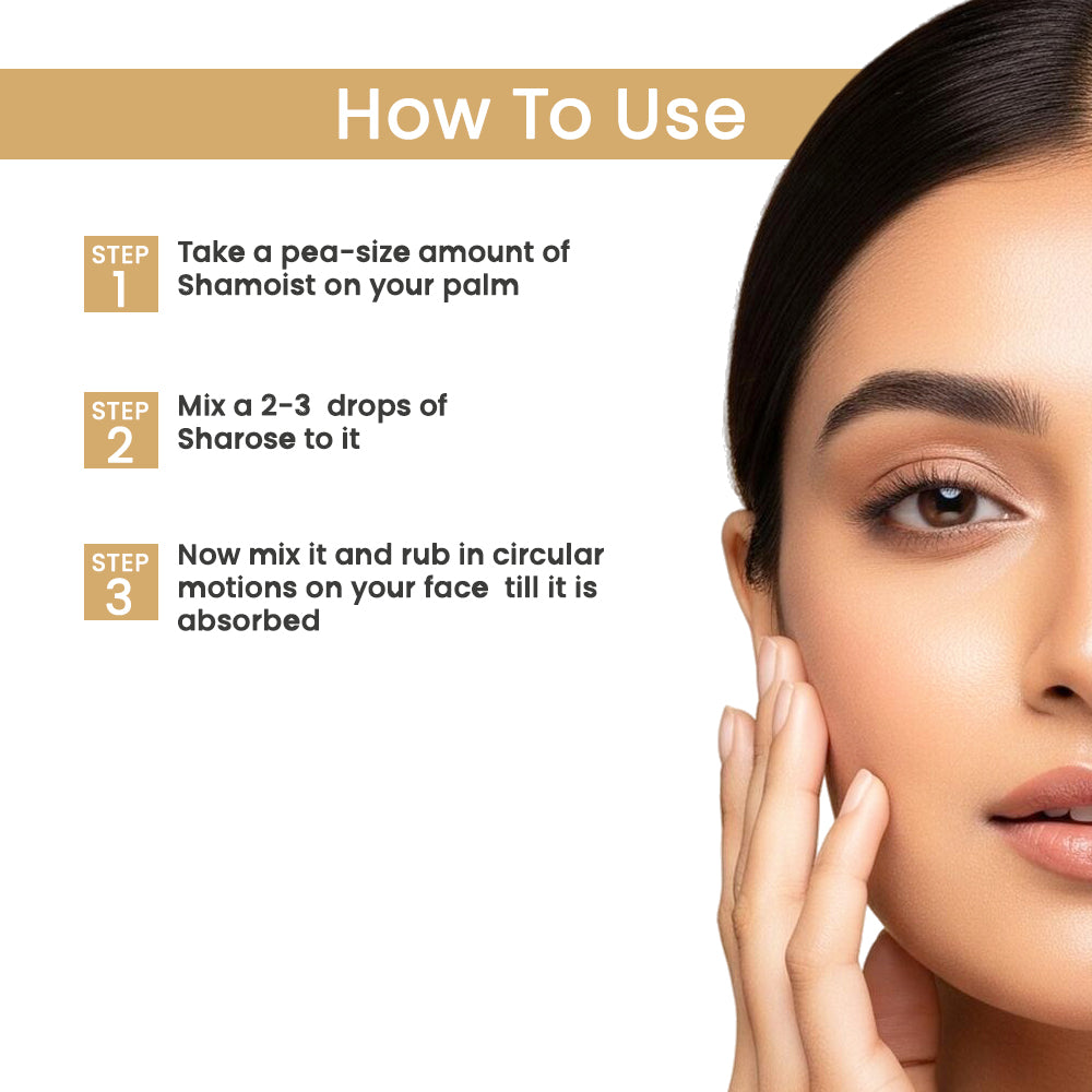 Shahnaz Husain Shamoist Premium -100g free Sharose Premium 50ml